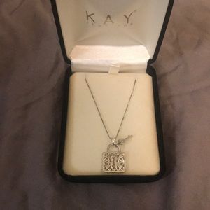 Kay Jewelers Lock and Key Necklace